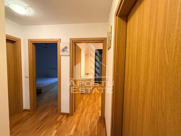 Apartament cu 3 camere,centrala propie,loc de parcare zona Dumbravita - 10