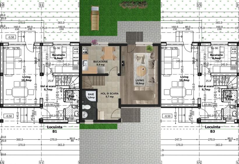 Casa insiruita strada Pavlicheni. - 2