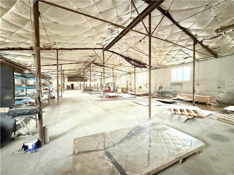 Hala industriala 1980 mp utili si 3520 mp teren de vanzare in Cisnadie - 6