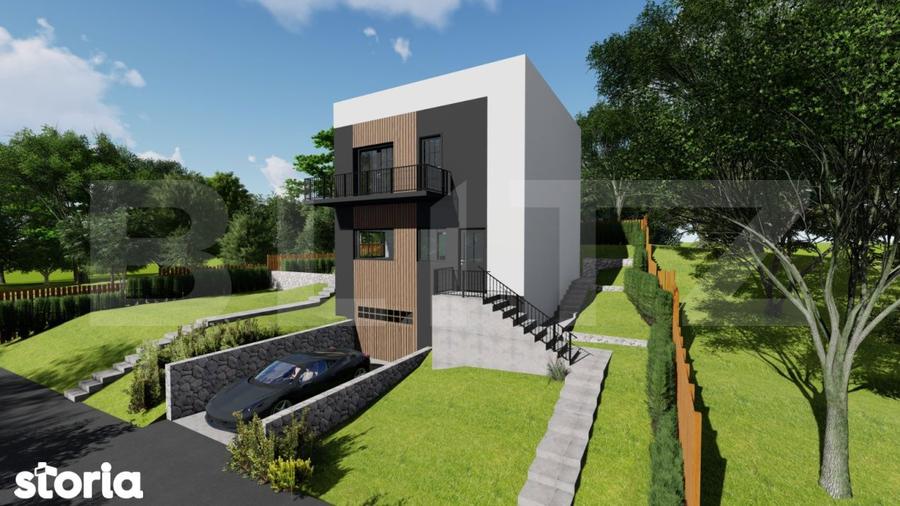 Teren 450mp cu AUTORIZATIE D+P+M -201 mp construiti, zona Sararie - 7