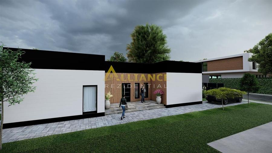 Casa Individuala - 4 camere - 2 bai - 500mp teren - 1