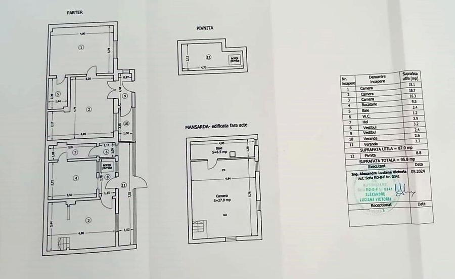 Vanzare casa  individuala - Zona Aviatorilor - Clucerului - 17