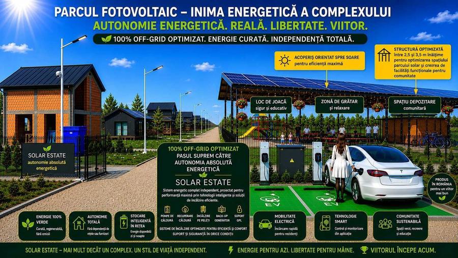 Schimba Regulile Jocului: Teren Intravilan cu Energie Electrica GRATUITA in Complexul Solar Estate Bucuresti Suburban N-V Tartasesti - 2