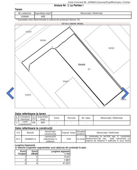 Hala Industriala, zona Ina Schaeffler , 530 mp utili - 3
