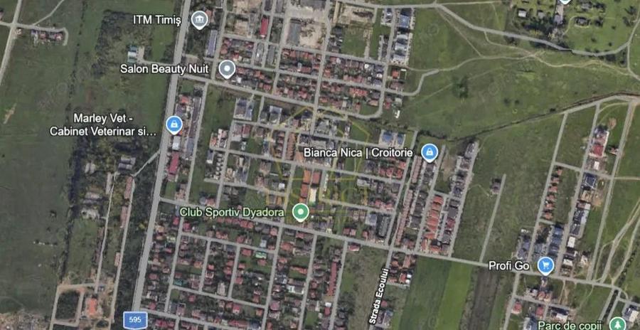 Teren intravilan pretabil individuala/duplex | Giroc - 1