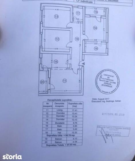 Militari Apartament 4 camere 97 mp, parcare si boxa 21 Residence! - 11