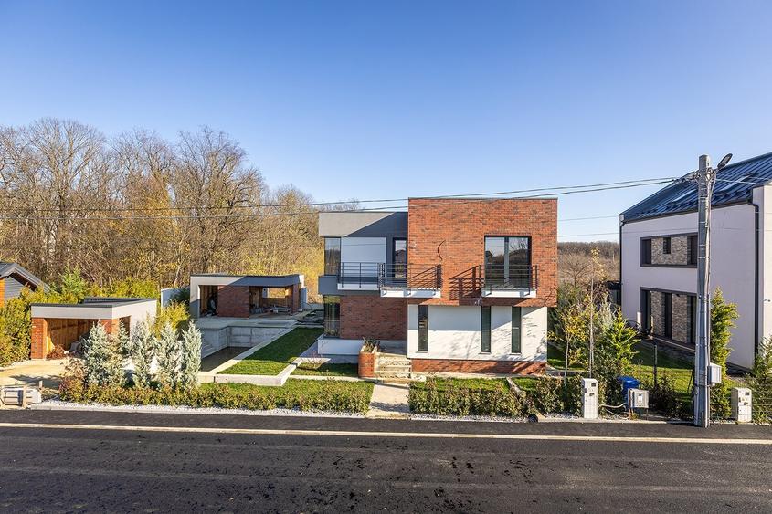 Pădurea Vlăsiei Design Modern Relaxare deplină Vilă cu Piscină, Comision 0% - 43