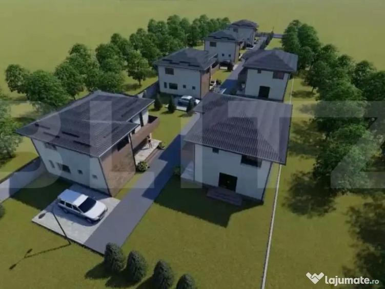 Casa P+1 la rosu, 4 camere, 135 mp, zona Dumbrava - 1