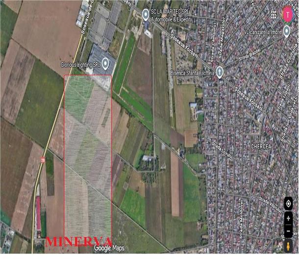 Teren intravilan de constructii Centura-Minerva 30.000 mp cu 50m front stradal - 1