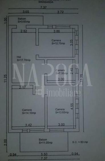 Casa 7 camere de vanzare in Andrei Muresanu, Cluj Napoca - 7