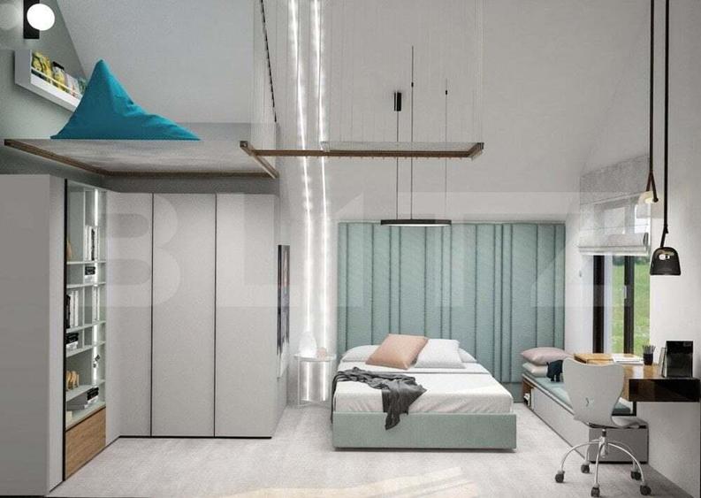 Casa individuala, 4 camere, P+M, proiect superb! zona Stupini - 1