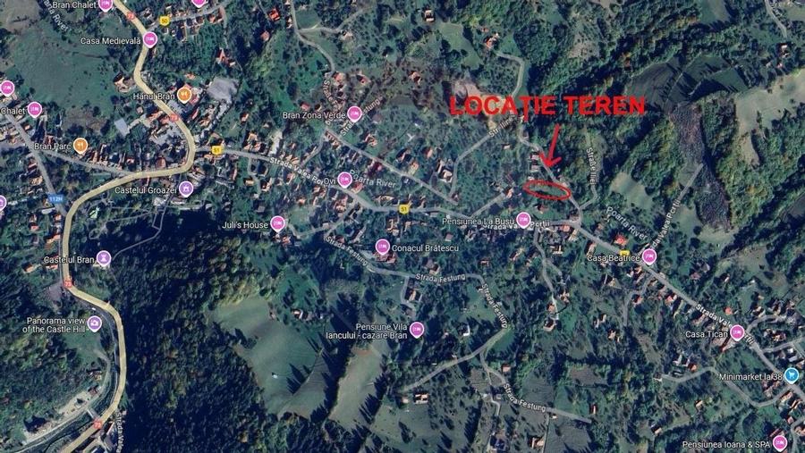 Comision 0% | Teren intravilan 1.890 mp | Bran | Zona Valea Portii - 10