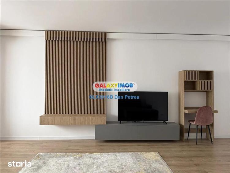Apartament cu 2 camere semidecomandat, mobilat în Pipera