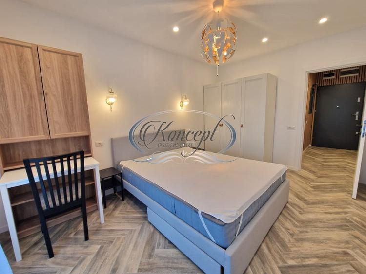 Apartament mobilat cu parcare subterana si terasa in The Nest - 9