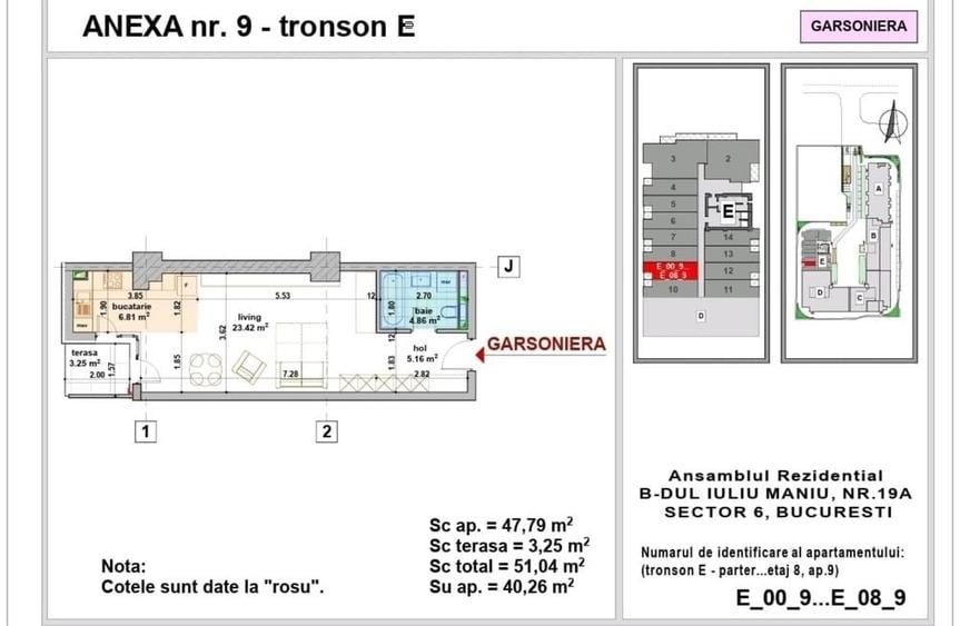 Garsonieră nedecomandată în Lujerului