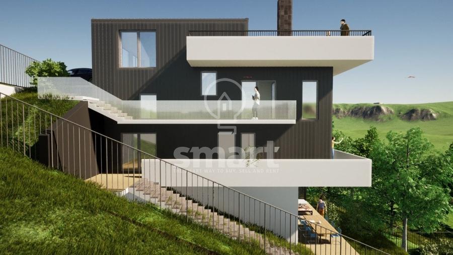 Teren intravilan cu priveliste panoramica 1350mp Feleacu - 10