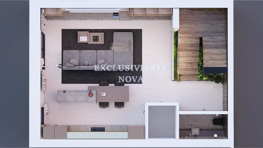 Vila in constructie  faza la rosu | P+1+Terasa 100 mp | Garaj dublu | Teren 187 - 22