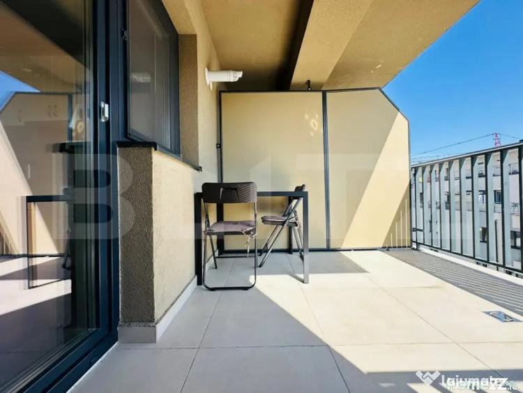 Apartament cu 2 camere decomandat în Noua