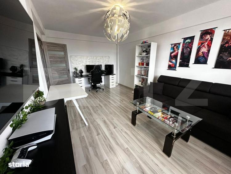 APARTAMENT 2 CAMERE DECOMANDAT 68 MP BLOC NOU ETAJ 2 COMPLET MOBILAT P - 6