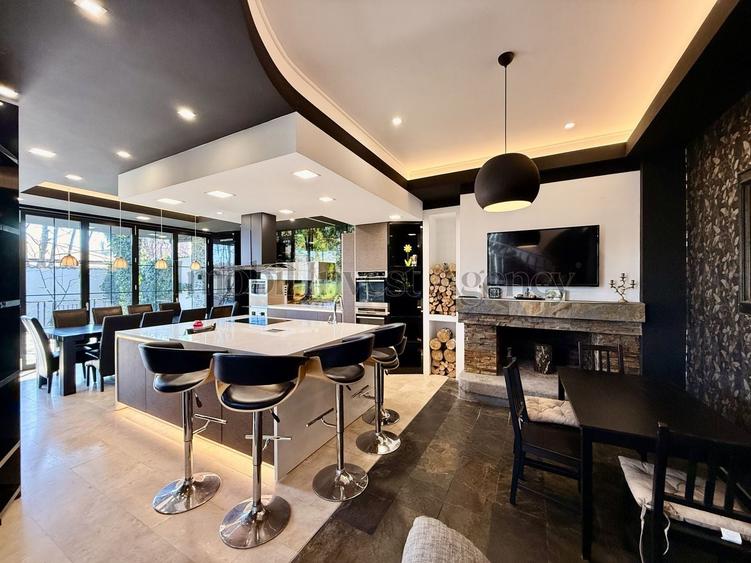 Vilă P+1+M cu lift, 262 mp utili, 2 terase panoramice, teren 348 mp - 6