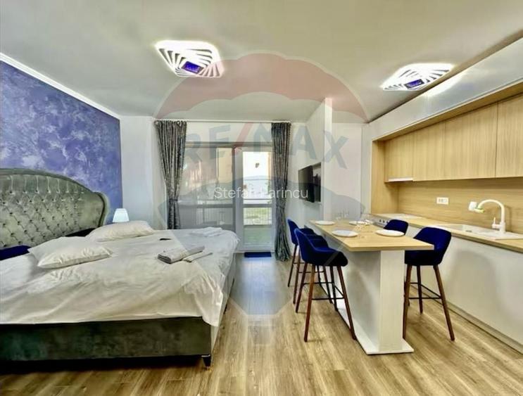 Studio luminos de vanzare 2022 + parcare, Sinaia, ideal regim hotelier