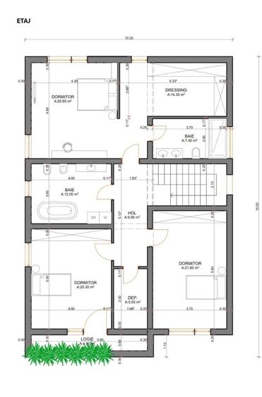 Casă individuala 6 camere Cartierul Arhitectilor, teren 650 mp Calea Cisnadiei - 4