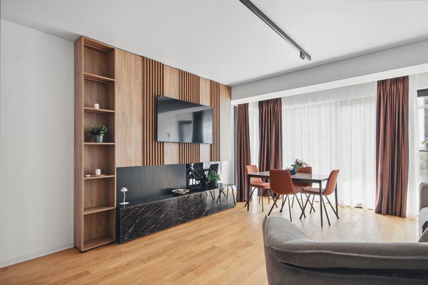 APARTAMENT 2 CAMERE MOBILAT - FLOREASCA - PISCINA -COMISION 0% - 10