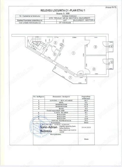 SUPER OFERTA Vand cladire p+2,cu 3 ap - 6