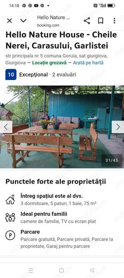 inchiriez casa la Giurgiova 3 camere curte terasa mare - 5