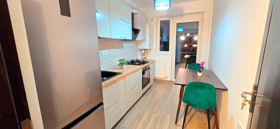 PRIMA INCHIRIERE! Apartament 2 camere decomandat, utilat NOU, tv SAMSUNG QLED - 12