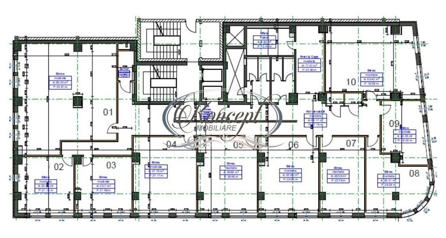 Spatiu birouri Ultracentral, cladire business moderna - 8