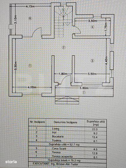 Vila 4 camere, 147 mp, zona Hlincea - 3