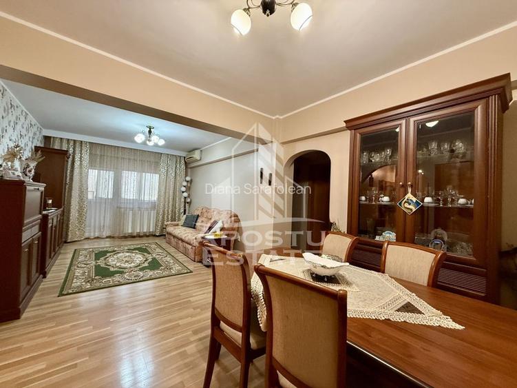 Apartament 3 camere si birou, 2 bai, 90mp, etaj 1, zona Dorobantilor