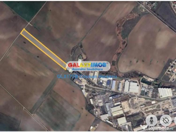 Teren industrial 23 euro/mp Chitila Oxigenului 19 914 mp des - 1