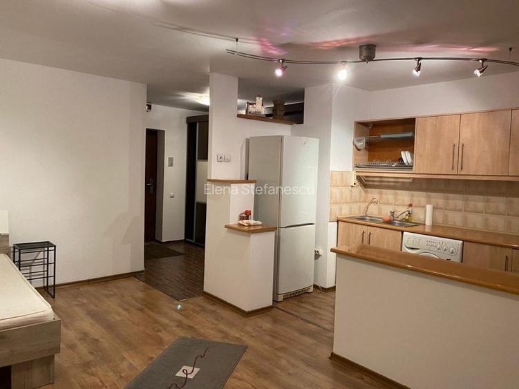 Nerva Traian - Timpuri Noi, metrou, garsoniera mobilata si utilata modern