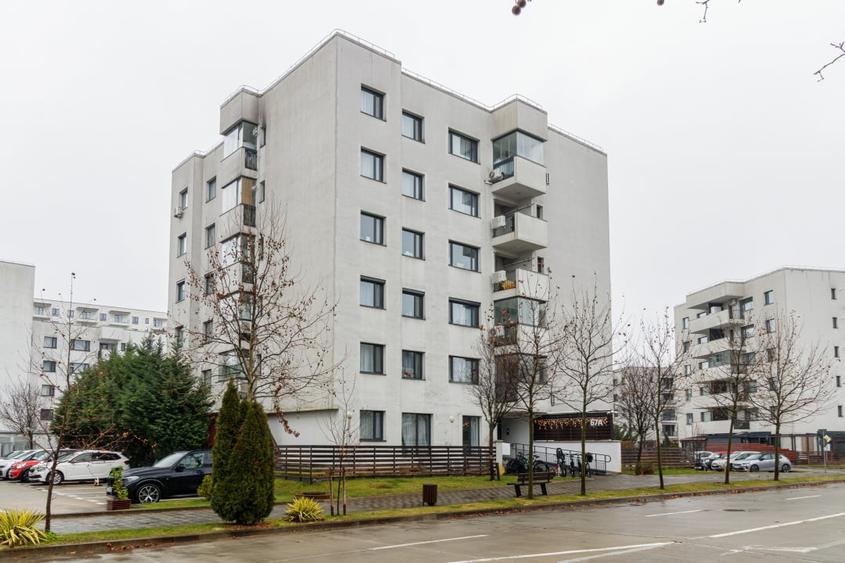 Apartament 3 camere curte proprie, Greenfield Baneasa - 12