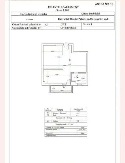 Garsoniera decomandata Finalizata Metrou Nicolae Teclu - 4