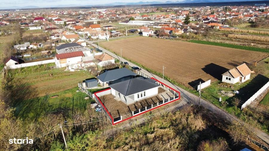 Casa Noua cu 3 camere - 102 mp | Teren 450 mp - 3