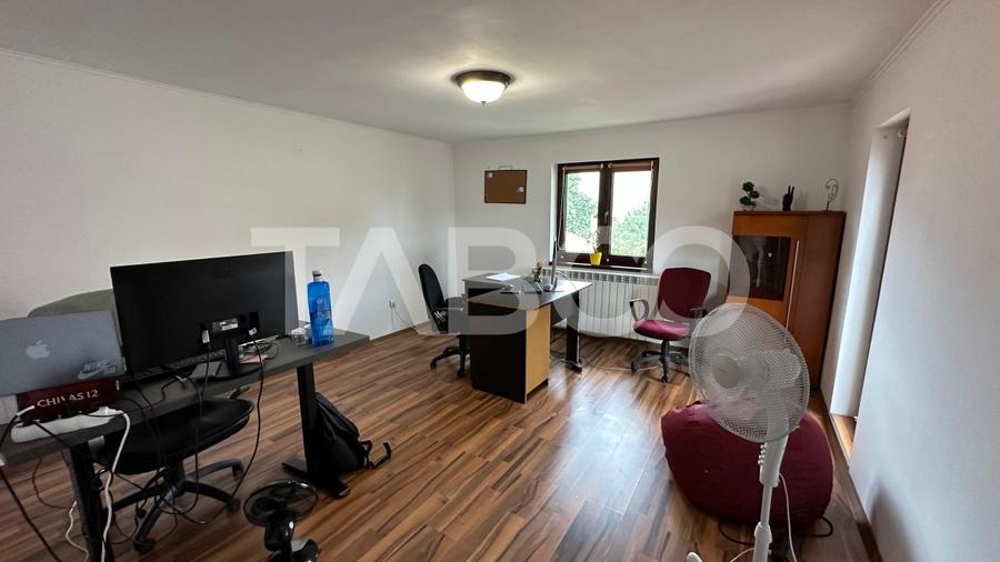 Casa curte libera 300mp 8 camere individuala zona Calea Poplacii Sibiu - 19