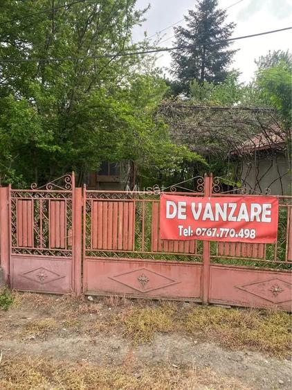 TEREN 1003 mp +casa 3 camere 84mp Vladeni 20km ploiesti 55 km bucuresti gaz curent apa langa padure