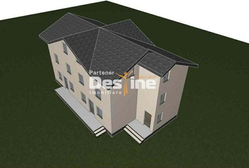 Casa tip duplex, 120 mp/unitate, utilitati complete – zona Aerodrom Pascani - 3