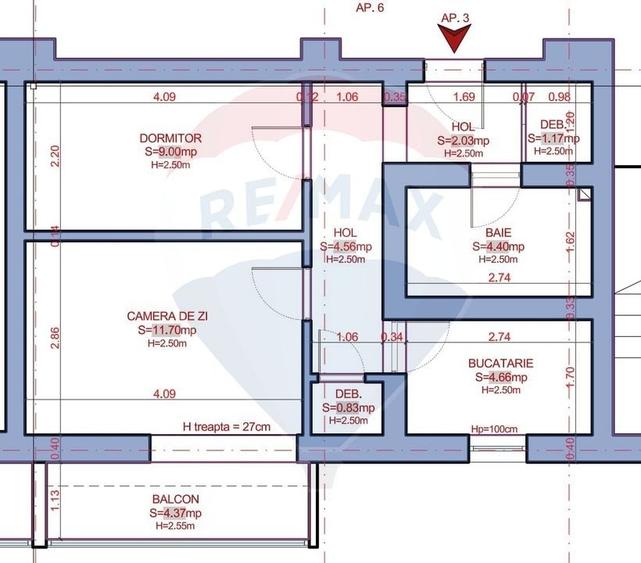 Apartament cochet cu 2 camere de vanzare in Cartierul Noua - 25