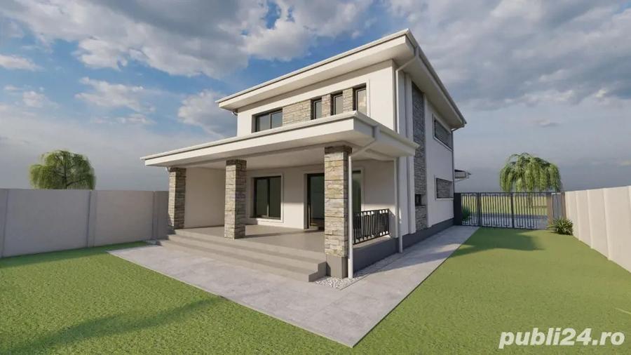 Casa Moderna P+1 , 4 dormitoare,3 bai , teren 420 mp- ViaCarmina - 5