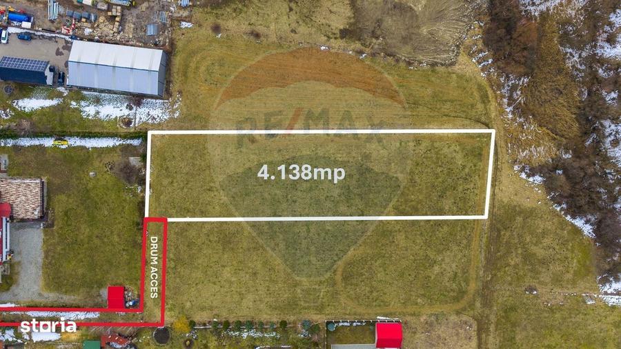 Comision 0% |Teren intravilan | 4.138 mp | Strada Branului | Zarnesti - 7
