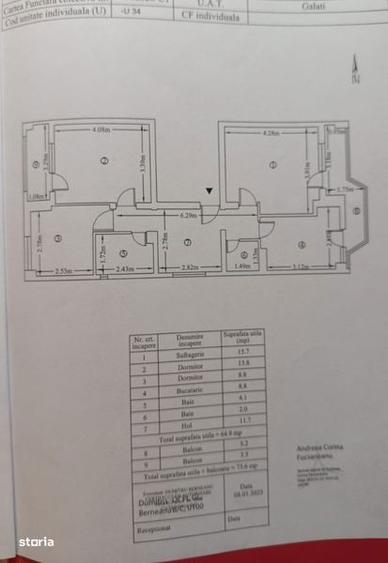 Proprietar - GALATI apartament 3 camere decom - 7