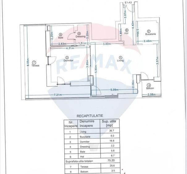 Apartament cu 2 camere si terasa generoasa in Kiseleff- Aviatorilor - 12