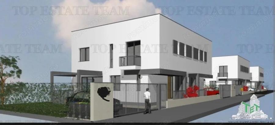 Vila individuala cuplata, in complex rezidential modern, cu 4 camere, toate utilitatile, Drumul Tabe - 2