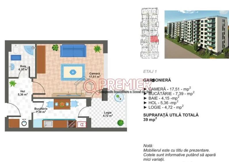 Aparatorii Patriei - Drumul Binelui garsoniera - 1