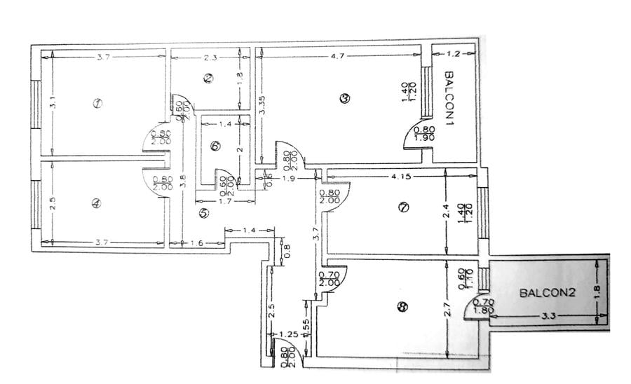 Apartament ULTRACENTRAL 88mp in Alexandria - 1