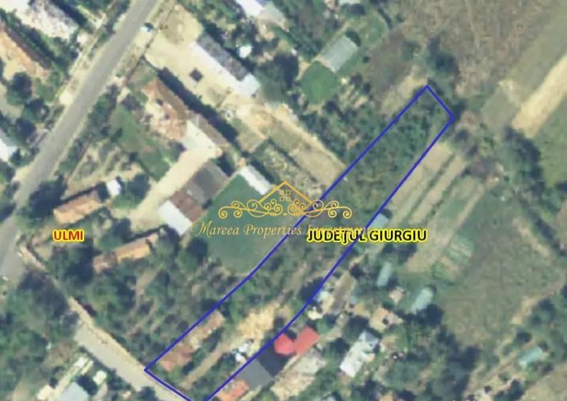 Teren, 7470 mp Trestieni Ulmi si casa - 7